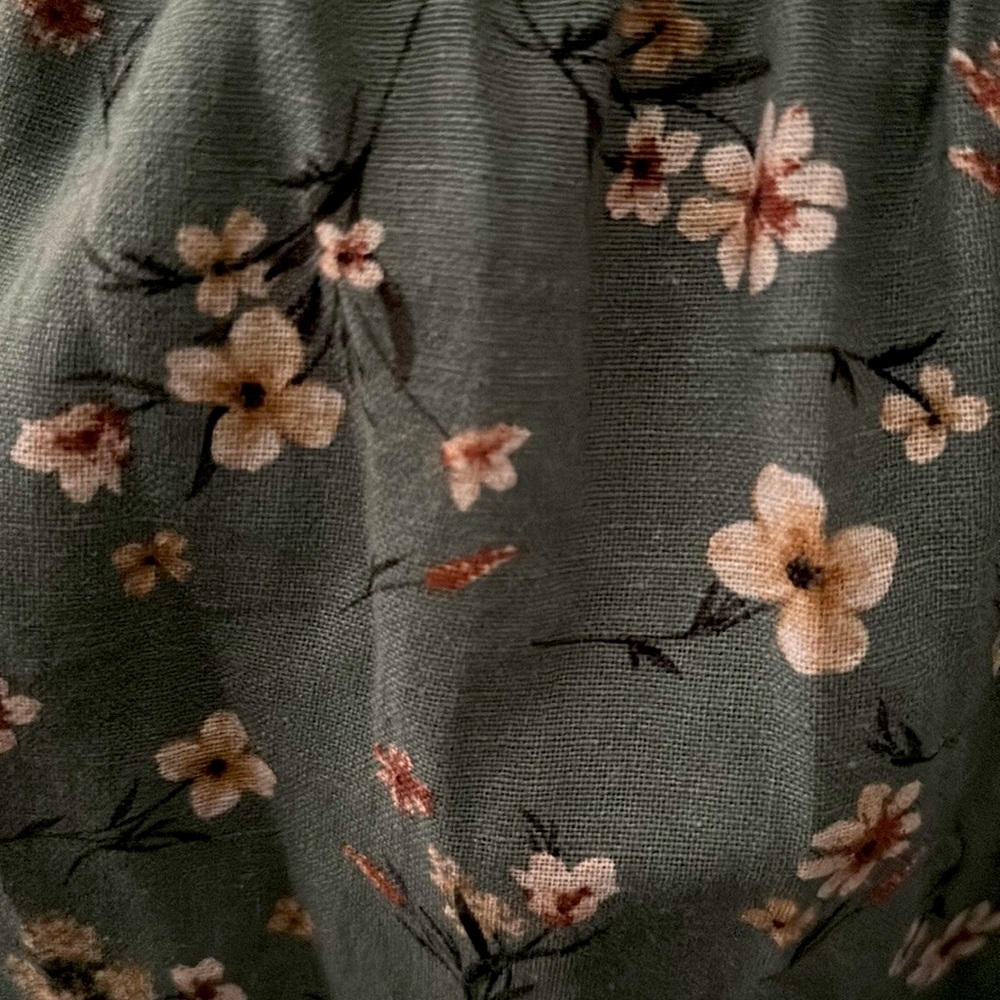 Just Found Floral Sage Green Cottage-core midi dress. NWT 🌿 - Picture 11 of 11